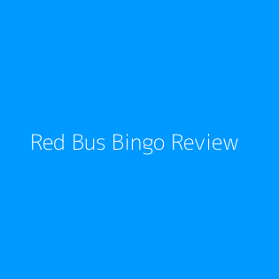 Red Bus Bingo Review